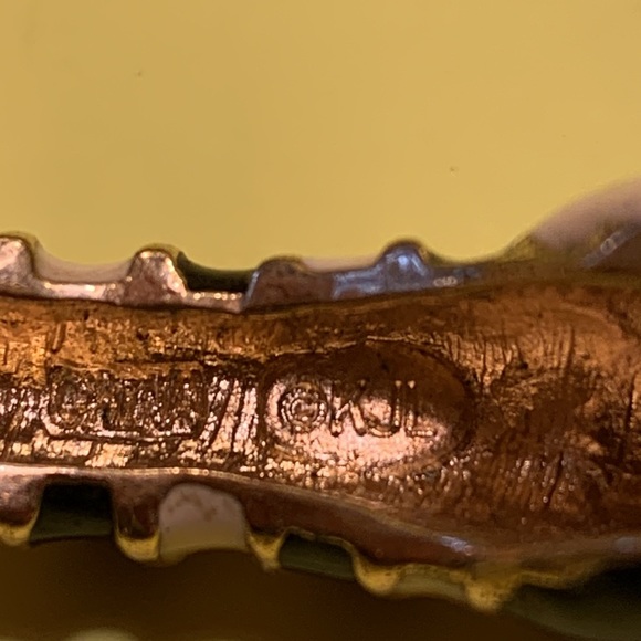 Kenneth j lane zebra head bangles bracelet - Picture 3 of 5